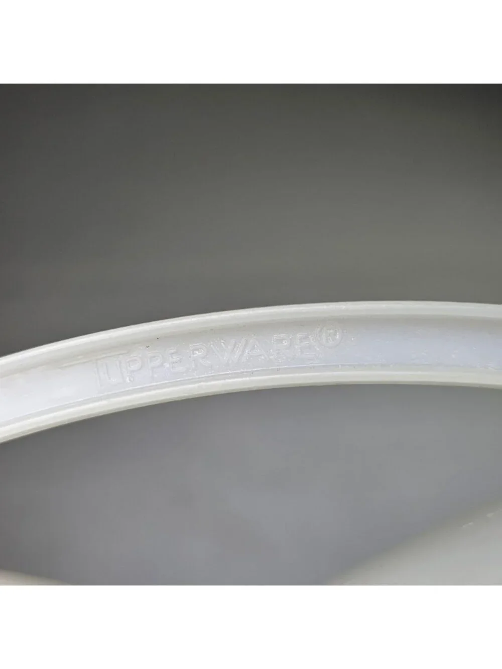 Vintage Tupperware Double-Sided Measuring Cup 1 Cup 8 Oz White Plastic